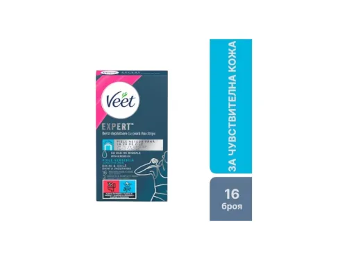 Ленти Veet Blosson За Деликатни зони 16бр