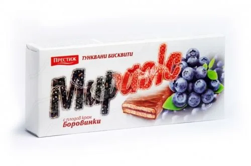 Бисквити Мираж боровинка Престиж 200гр. - Престиж