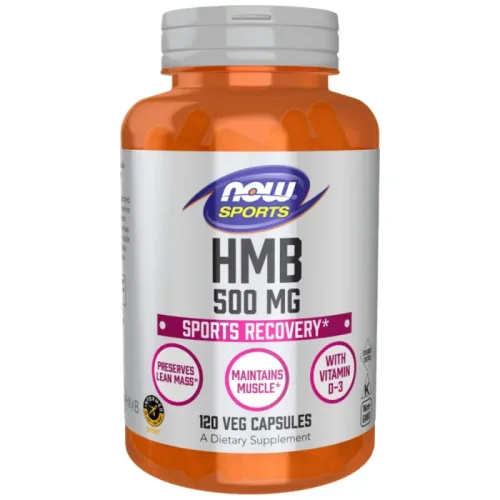 HMB 500 mg (60 дози) / 120 капсули - NOW Foods