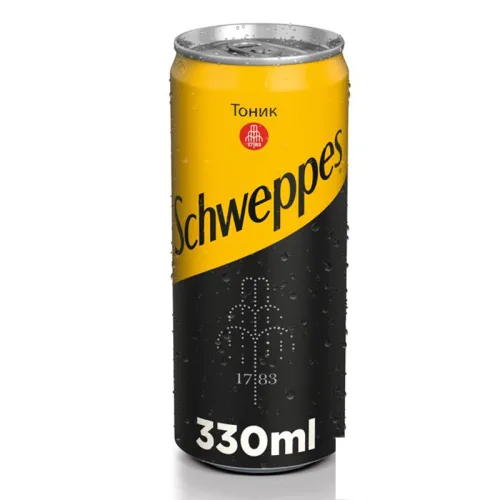 Газирана напитка Schweppes Тоник 330мл. can - Schweppes