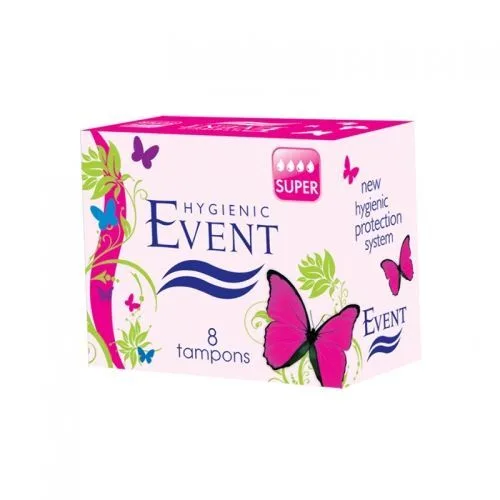 Дамски тампони Event супер 8бр.