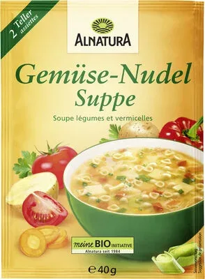 Зеленчукова супа с паста / Vegetable Noodle Soup - Alnatura