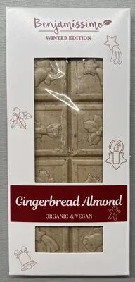 Шоколад с бадеми и джинджифилови бисквити / Gingerbread Almond Chocolate - Benjamissimo