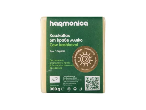 Кашкавал От Краве Мляко Био 300гр Harmonica