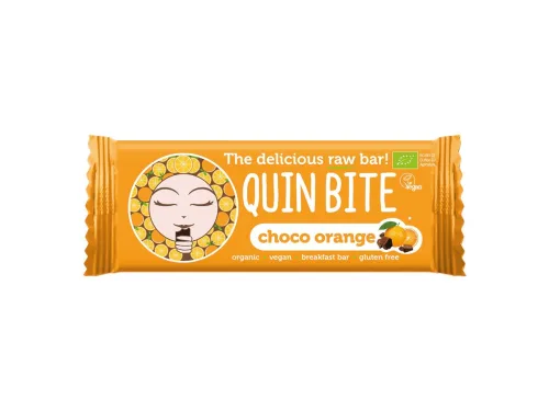 Барче Био Quin Bite Шоко Портокал Сурово - Quin Bite