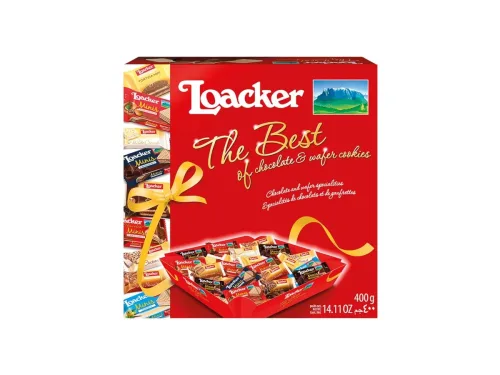 Вафли Loacker The Best Of 400гр