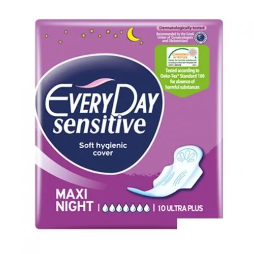 Дамски превръзки Every Day sensitive maxi night 10бр.