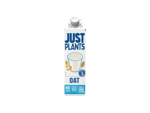 Напитка Just Plants Овесена Неподсладена 1л