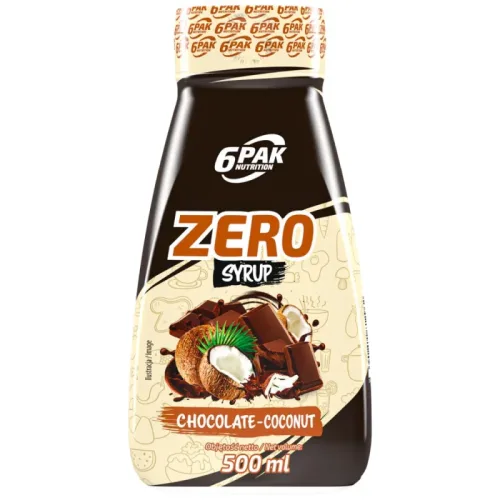 Syrup Zero - Chocolate Coconut / 500 мл - 6PAK Nutrition