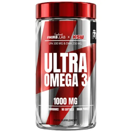 KSW Series Ultra Omega | with 500 mg EPA & 250 mg DHA (90 дози) / 90 Гел капсули - Hero.Lab