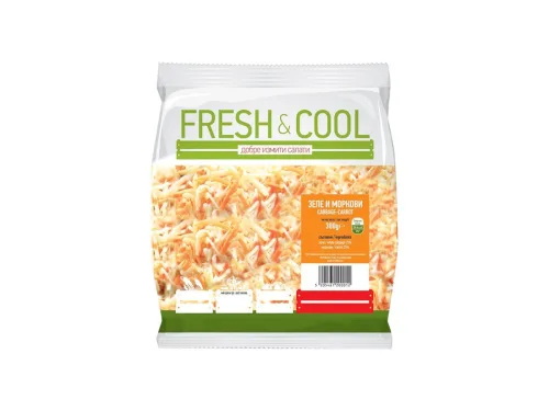 Салата Зеле и Моркови 300гр Fresh&Cool