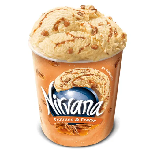 Сладолед Nirvana Pralines Nestle 470мл. - Nirvana