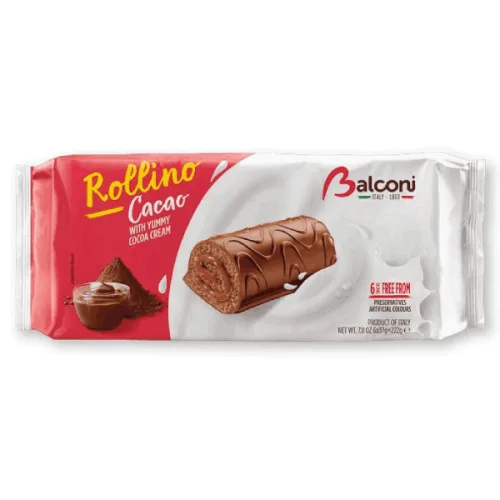 Рулца Rollino какао Balconi 6х37гр.
