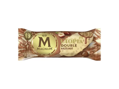 Сладолед Magic Utopia Double Hazelnut 70.5 Гр / Клечка
