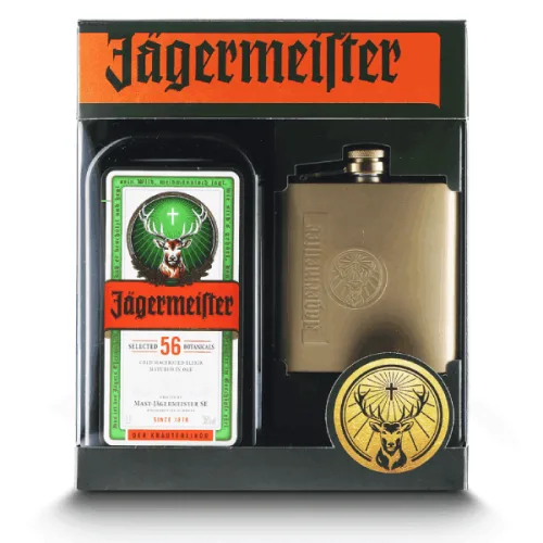 Ликьор Jagermeister 700мл. + фласка