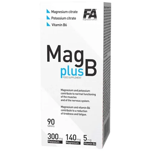 Mag plus B (45 дози) / 90 Таблетки - FA Nutrition