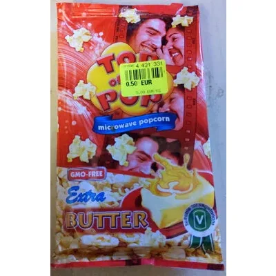 Микровълнова пуканки с допълнително масло / Microwave Popcorn Extra Butter - Top of the Pop