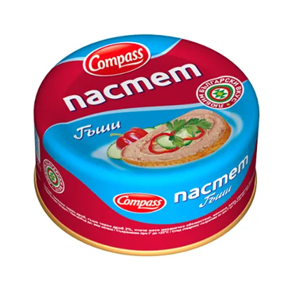 Пастет Гъши дроб Компас 100гр. - Компас