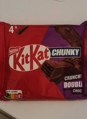 KITKAT Chunky хрупкав двойно шоколадов (4x42g) / KITKAT Chunky Crunchy Double Choc (4x42g) - Nestlé