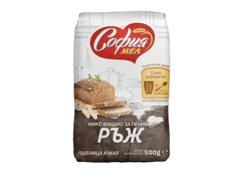 София МЕЛ Готов микс за хляб 500 г