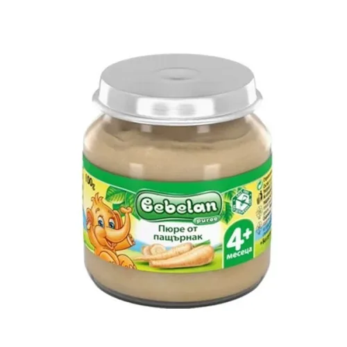 Пюре от пащърнак 4+месеца Bebelan 100гр. - Bebelan