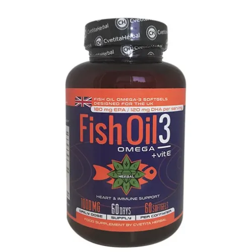 Fish Oil 3 / 60 Caps. - Cvetita Herbal