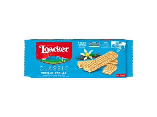 Вафли Loacker Ванилия 175гр
