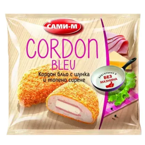 Кордон Бльо Сами-М 6 бр. 400 гр. - Сами-М ЕООД