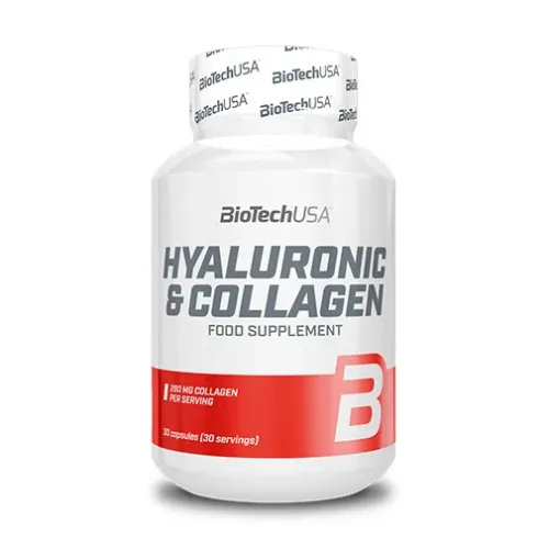 Hyaluronic & Collagen 30 Caps. - BioTech USA