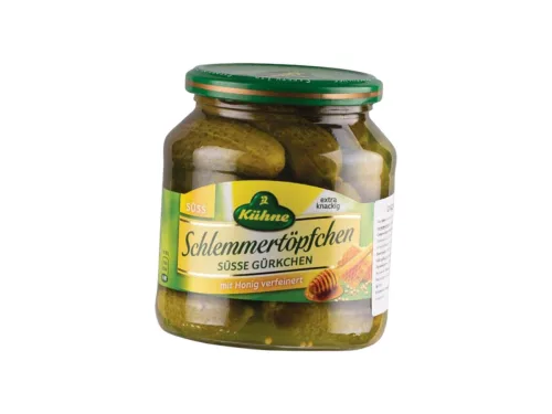 Корнишони Kuhne с Мед Буркан