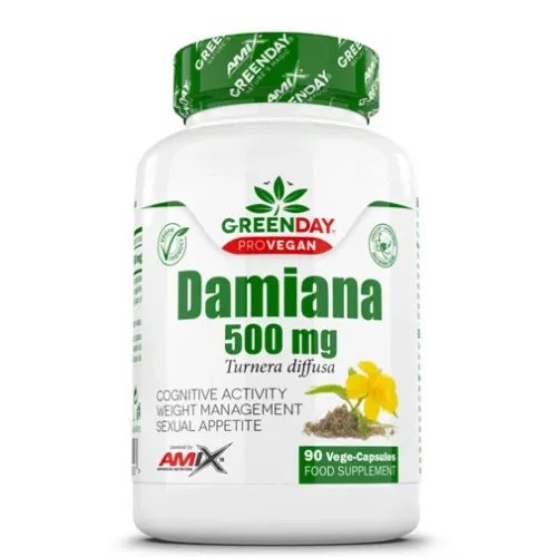 GreenDay ProVegan Damiana / 90 Caps - Amix