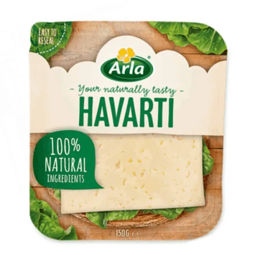 Сирене Havarti Arla слайс 150гр.