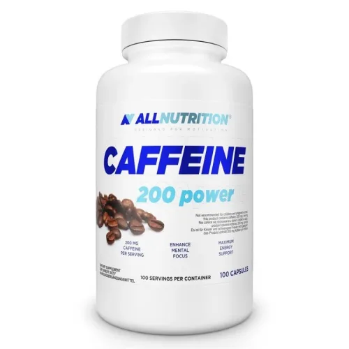 Caffeine 200 Power - Кофеин, Разфасовка 100 caps - Allnutrition