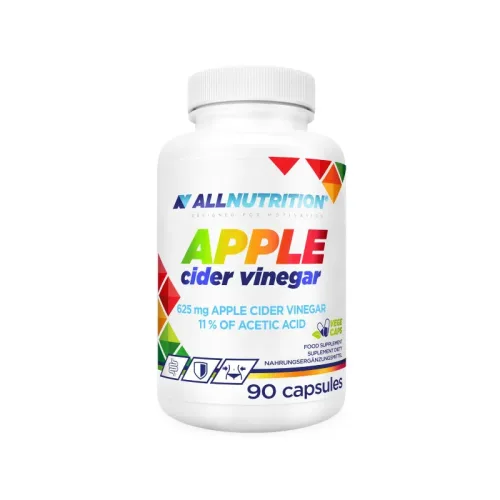 Apple Cider Vinegar - Ябълков Оцет, Разфасовка 90 caps - Allnutrition