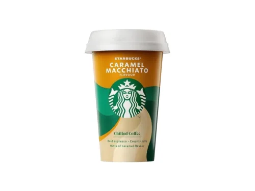 Напитка Starbucks Chilled Макиато Карамел 220мл