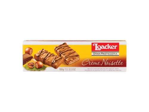 Вафли Loacker Крем Лешник 100гр