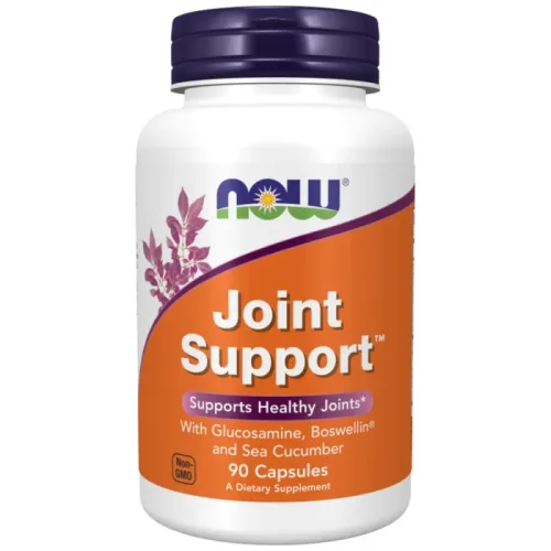 Joint Support | With Glucosamine, Boswellin and Sea Cucumber (45 дози) / 90 капсули - NOW Foods