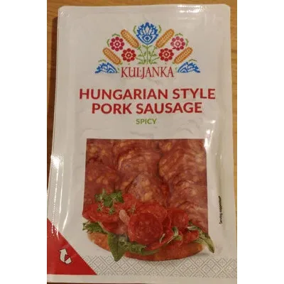 Пикантна унгарска свинска наденица / Spicy Hungarian Style Pork Sausage - Kuljanka
