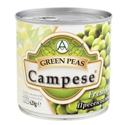 Зелен грах Campese 420гр. консерва - Campese