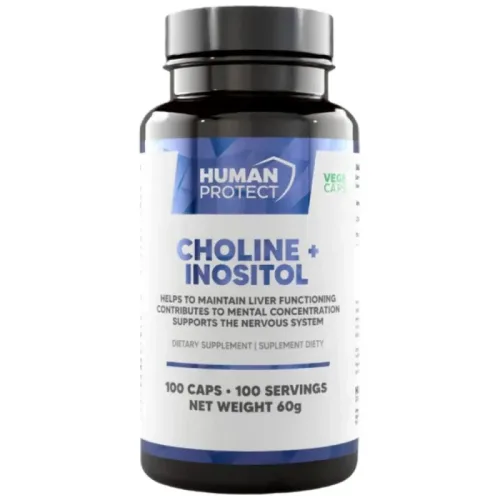Choline + Inositol / 100 капсули, 100 дози - Human Protect