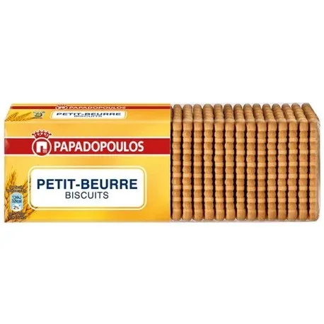 Бисквити Papadopoulos petit-beurre 225гр. - Papadopoulos