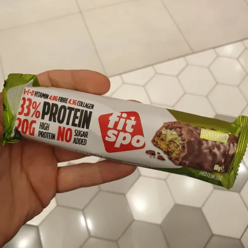 Протеинов бар с шам фъстък / Pistachio Protein Bar - FitSpo