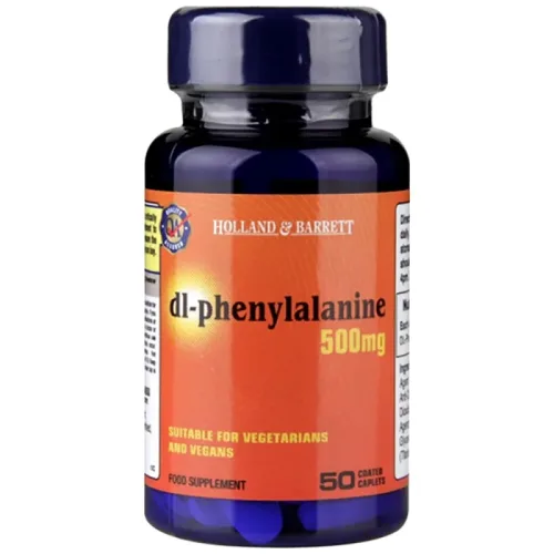 DL-Phenylalanine / DLPA 500 mg / 50 каплети - Holland And Barrett