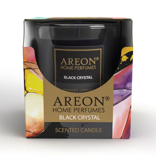 Ароматна свещ в чаша Black Crystal Areon - Areon