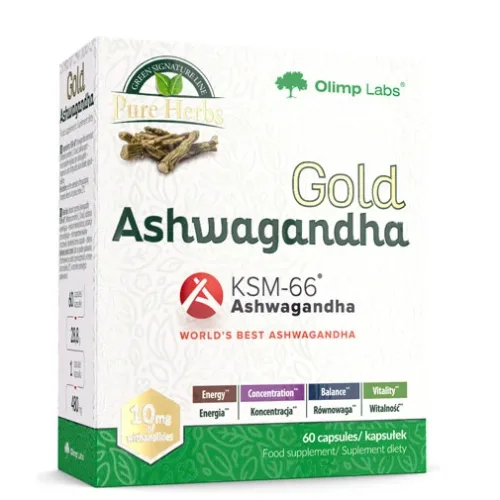 Gold Ashwagandha / 60 Caps - OLIMP