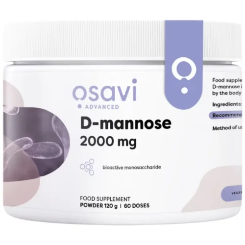 D-Mannose Powder 2000 mg / 120 грама, 60 дози - Osavi