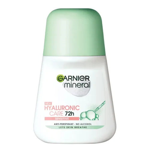 Рол-он Hyaluronic Care 72h Garnier mineral 50мл.