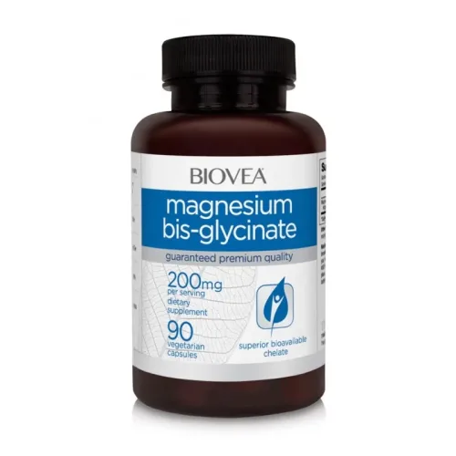 Magnesium Bis-Glycinat 200mg - Магнезий - Biovea