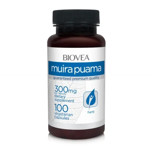 Muira Puama 300mg, Разфасовка 100 caps - Biovea