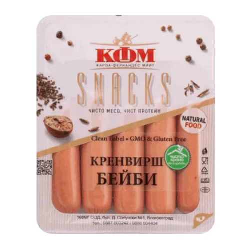 Бейби кренвирши КФМ 140гр.